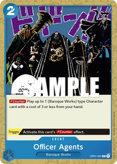 Officer Agents - ONE PIECE CARD GAME - MoxLand