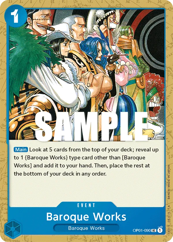 Baroque Works - ONE PIECE CARD GAME - MoxLand