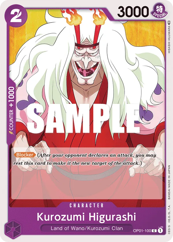 Kurozumi Higurashi - ONE PIECE CARD GAME - MoxLand