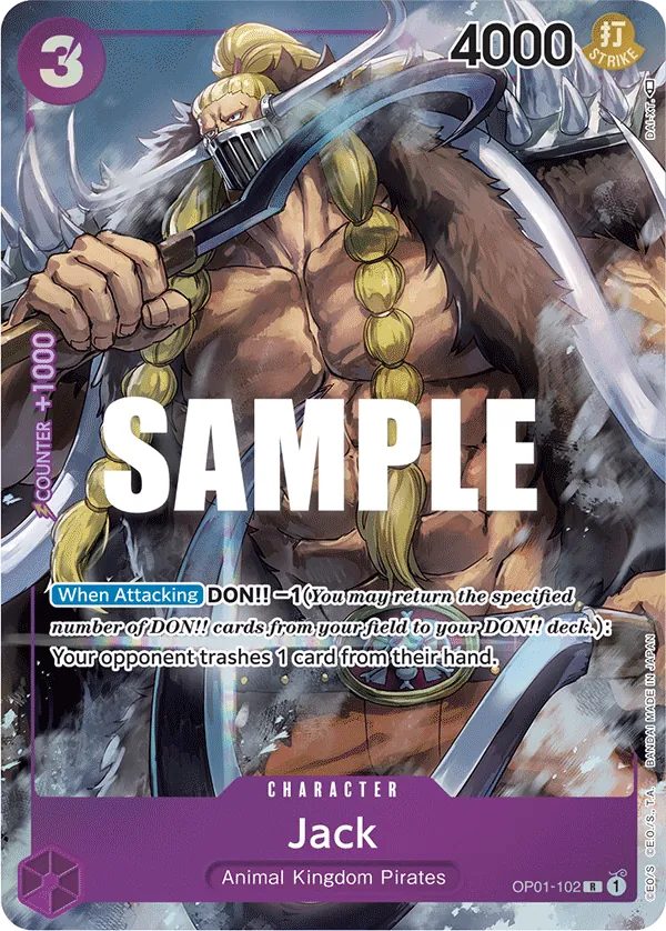 Jack - ONE PIECE CARD GAME - MoxLand