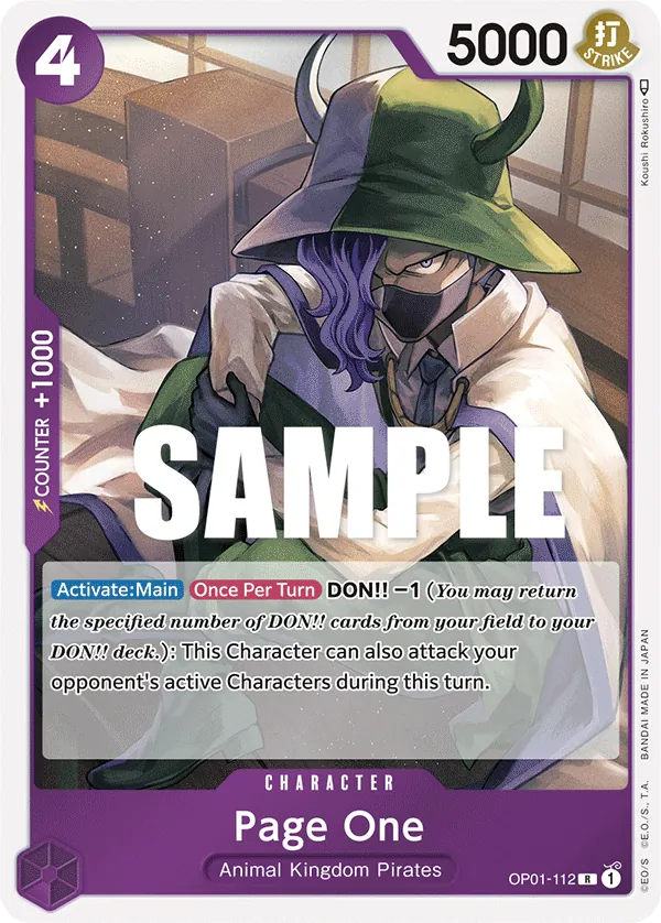 Page One - ONE PIECE CARD GAME - MoxLand