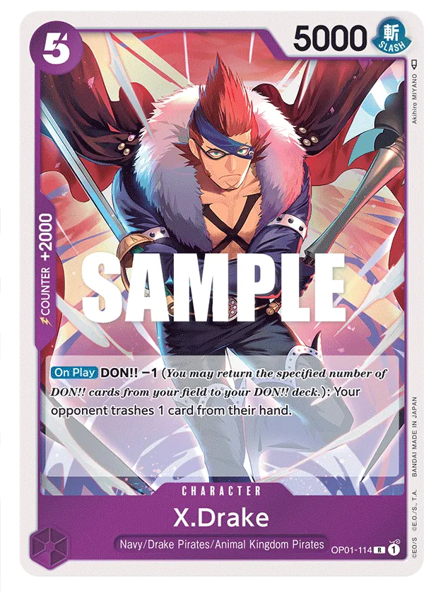 X.Drake - ONE PIECE CARD GAME - MoxLand