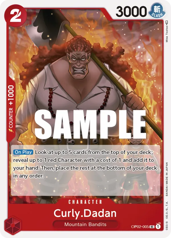 Curly.Dadan - ONE PIECE CARD GAME - MoxLand