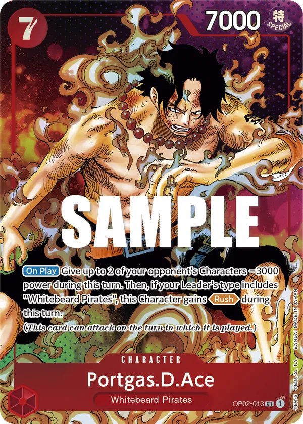 Portgas.D.Ace - ONE PIECE CARD GAME - MoxLand