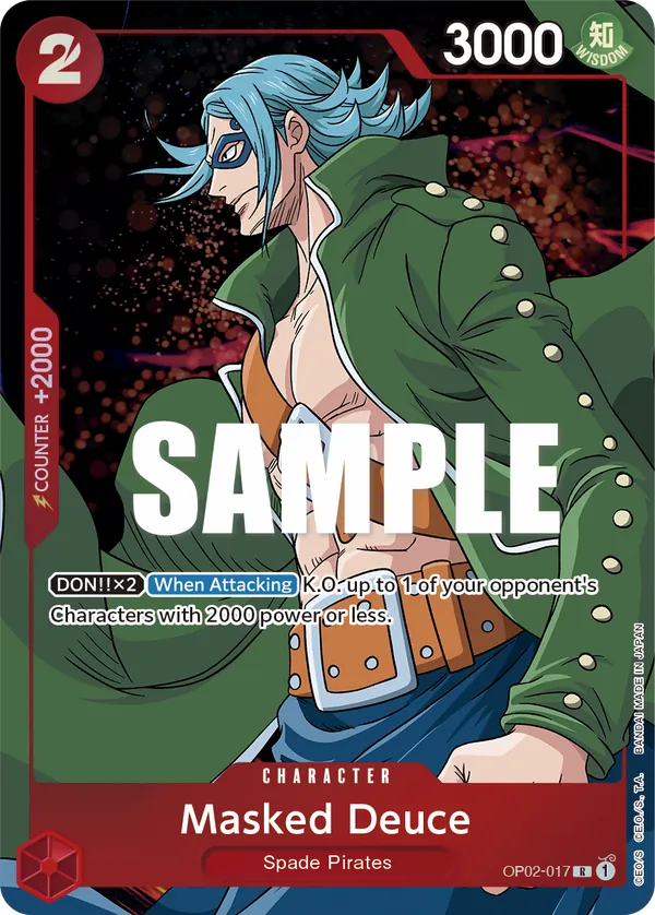 Masked Deuce - ONE PIECE CARD GAME - MoxLand