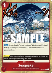 Seaquake - ONE PIECE CARD GAME - MoxLand