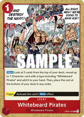 Whitebeard Pirates - ONE PIECE CARD GAME - MoxLand