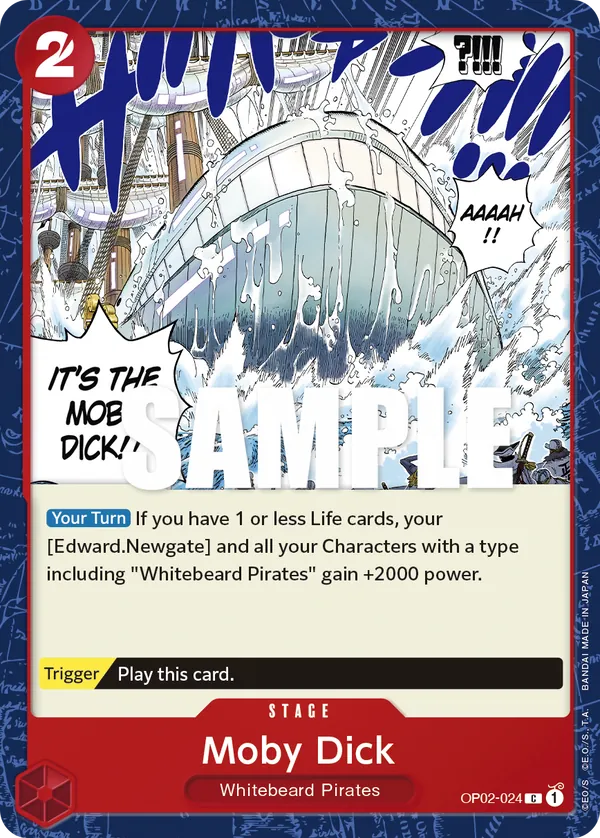 Moby Dick - ONE PIECE CARD GAME - MoxLand