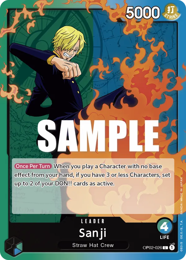 Sanji - ONE PIECE CARD GAME - MoxLand