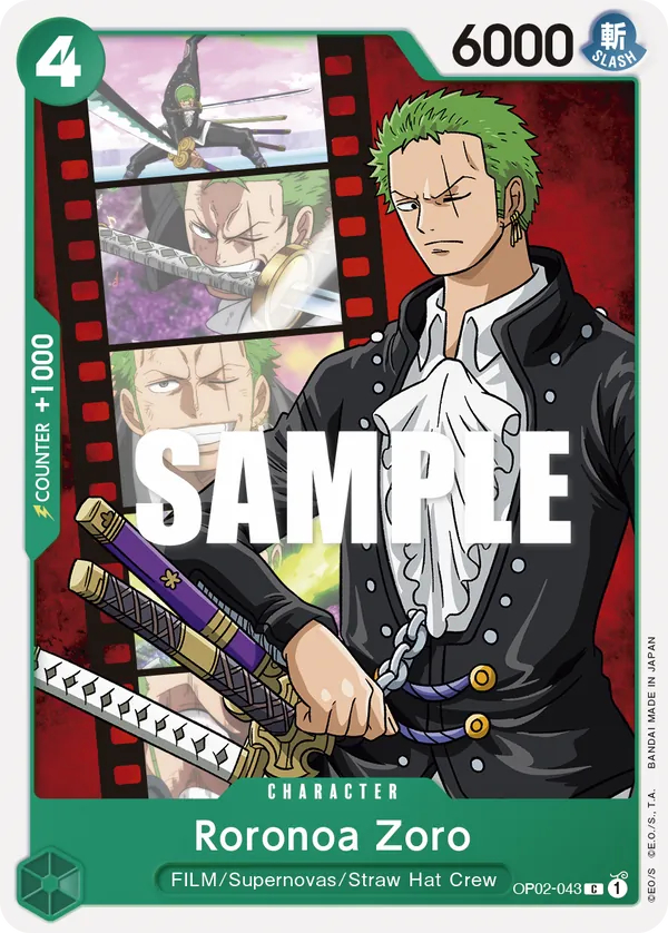 Roronoa Zoro - ONE PIECE CARD GAME - MoxLand