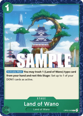 Land of Wano - ONE PIECE CARD GAME - MoxLand