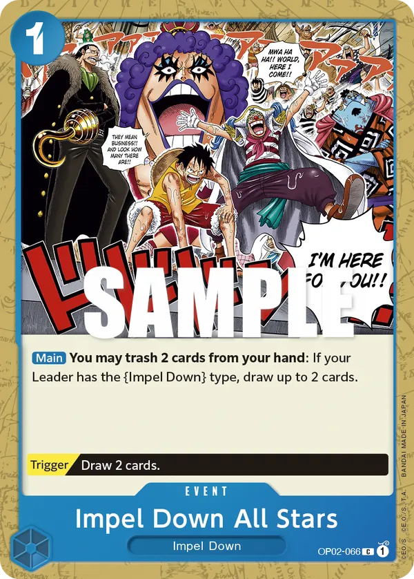 Impel Down All Stars - ONE PIECE CARD GAME - MoxLand