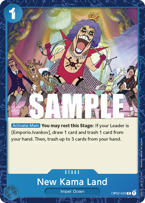 New Kama Land - ONE PIECE CARD GAME - MoxLand