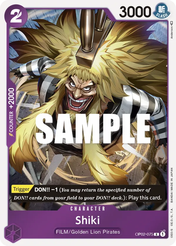 Shiki - ONE PIECE CARD GAME - MoxLand