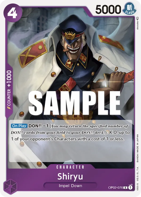 Shiryu - ONE PIECE CARD GAME - MoxLand