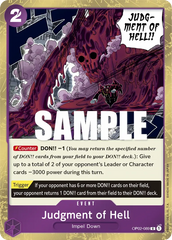 Judgment of Hell - ONE PIECE CARD GAME - MoxLand