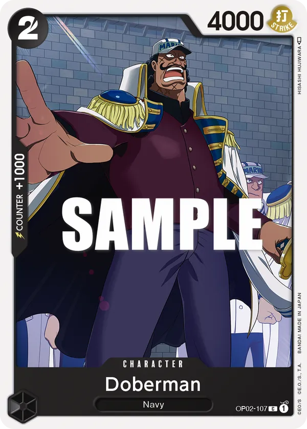 Doberman - ONE PIECE CARD GAME - MoxLand