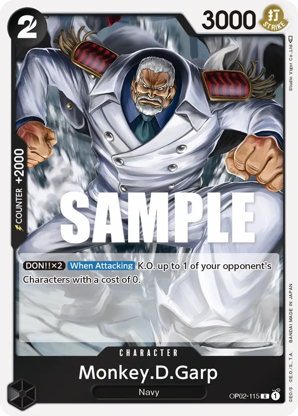 Monkey.D.Garp - ONE PIECE CARD GAME - MoxLand