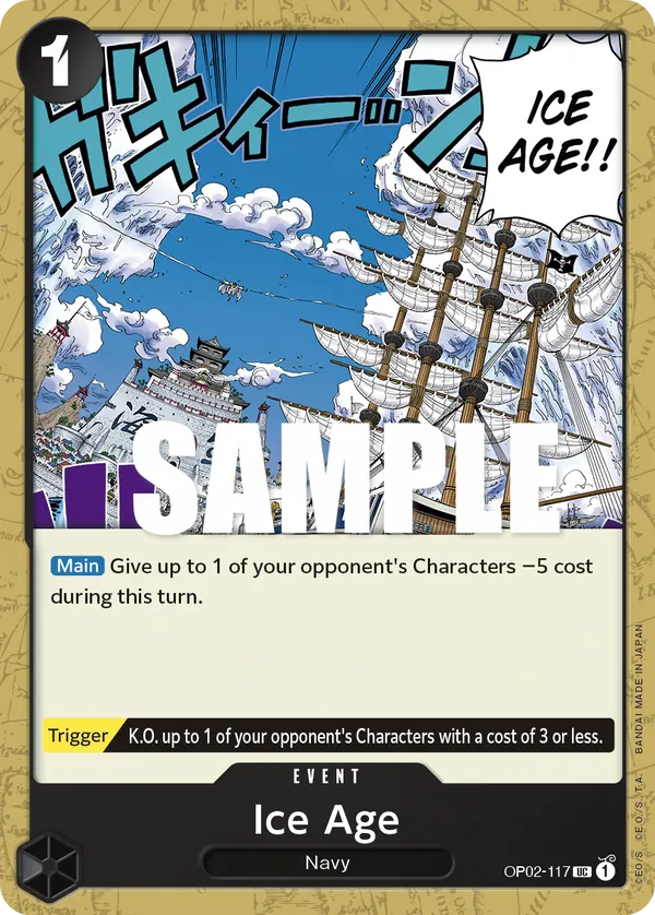 Ice Age - ONE PIECE CARD GAME - MoxLand