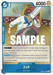 Zeff - ONE PIECE CARD GAME - MoxLand