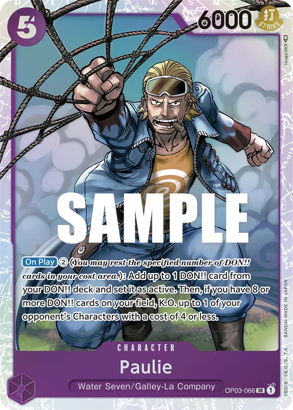 Paulie - ONE PIECE CARD GAME - MoxLand