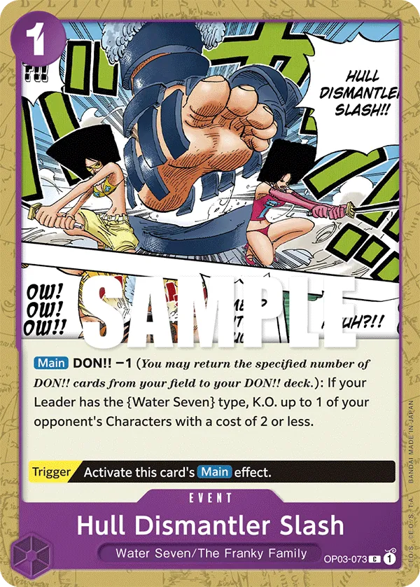 Hull Dismantler Slash - ONE PIECE CARD GAME - MoxLand