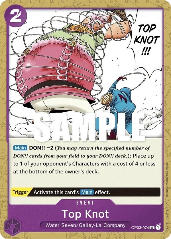 Top Knot - ONE PIECE CARD GAME - MoxLand