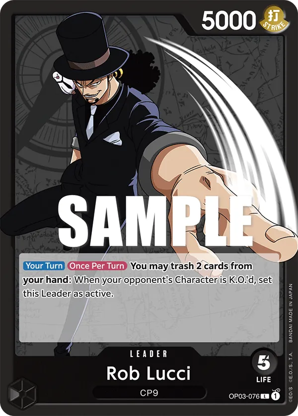 Rob Lucci - ONE PIECE CARD GAME - MoxLand