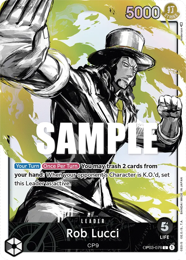 Rob Lucci - ONE PIECE CARD GAME - MoxLand