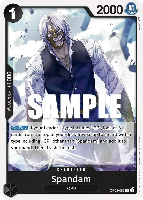 Spandam - ONE PIECE CARD GAME - MoxLand