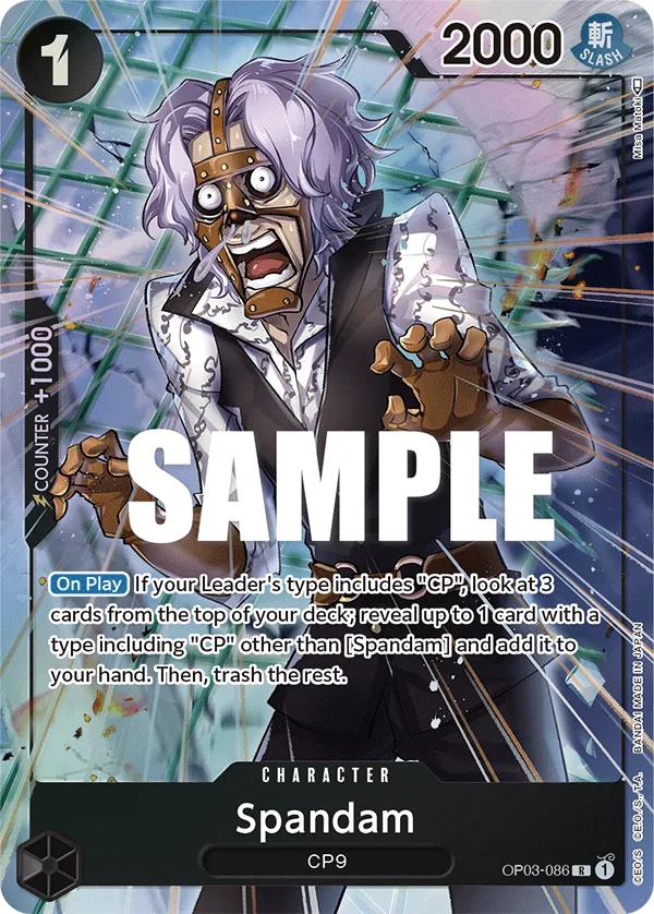 Spandam - ONE PIECE CARD GAME - MoxLand