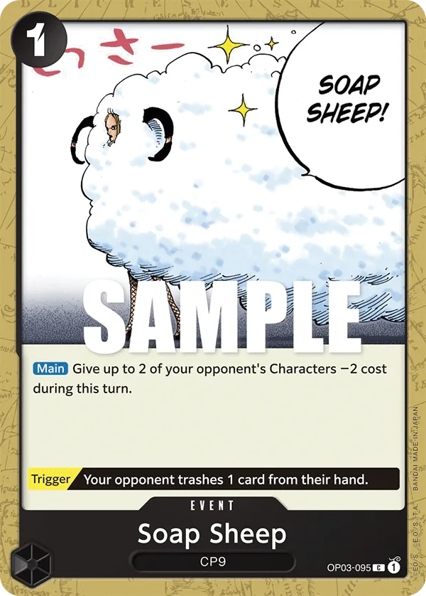 Soap Sheep - ONE PIECE CARD GAME - MoxLand