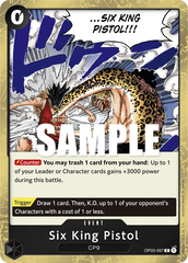 Six King Pistol - ONE PIECE CARD GAME - MoxLand