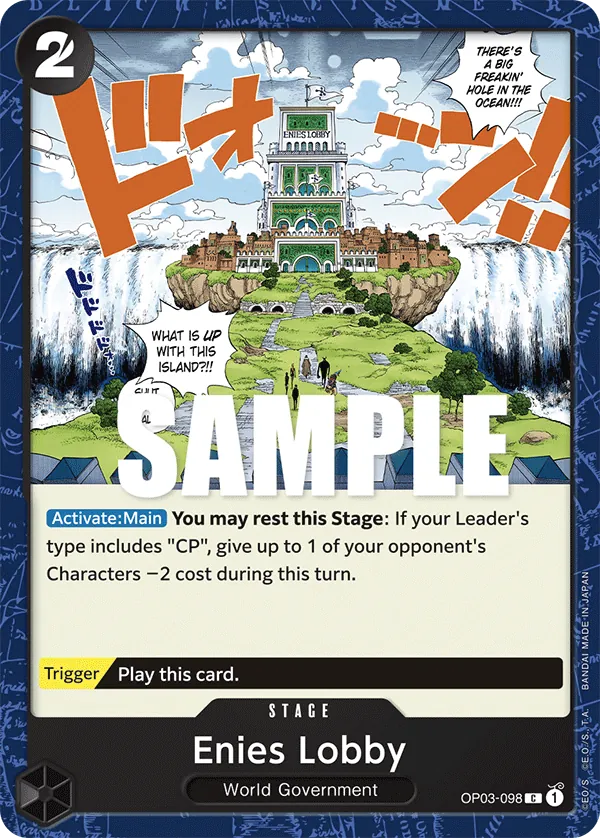 Enies Lobby - ONE PIECE CARD GAME - MoxLand