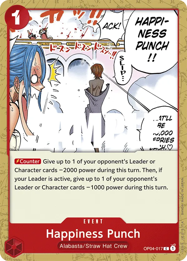 Happiness Punch - ONE PIECE CARD GAME - MoxLand