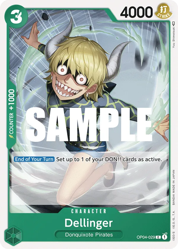 Dellinger - ONE PIECE CARD GAME - MoxLand