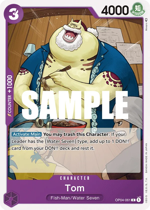 Tom - ONE PIECE CARD GAME - MoxLand