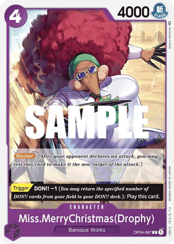 Miss.MerryChristmas(Drophy) - ONE PIECE CARD GAME - MoxLand