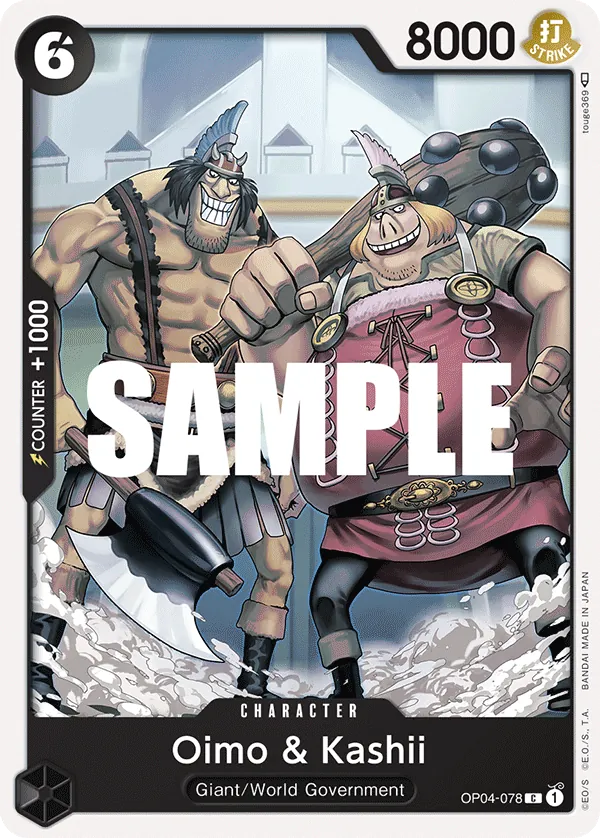 Oimo & Kashii - ONE PIECE CARD GAME - MoxLand