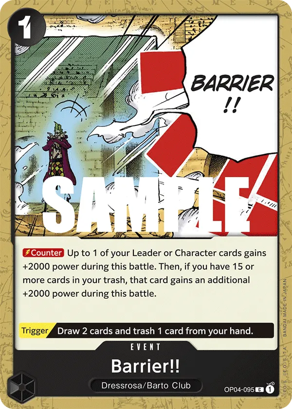 Barrier!! - ONE PIECE CARD GAME - MoxLand