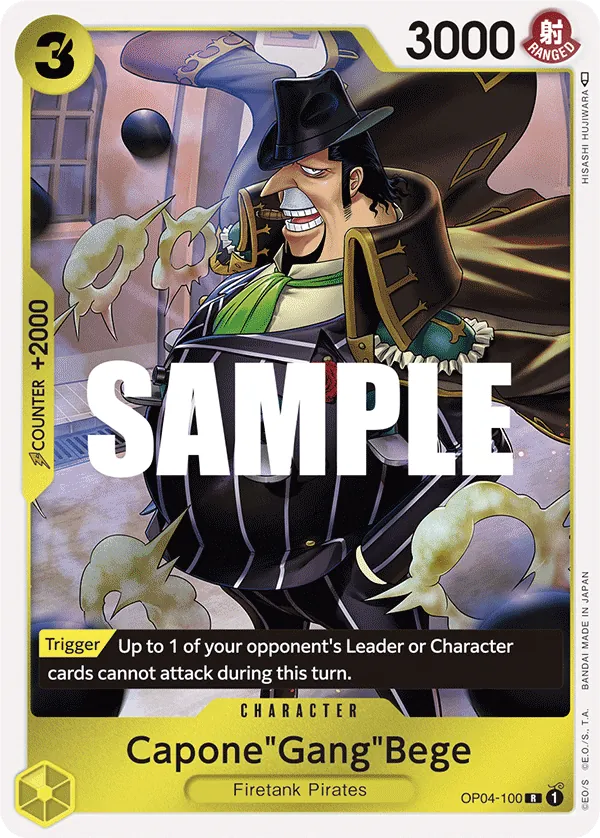 Capone"Gang"Bege - ONE PIECE CARD GAME - MoxLand