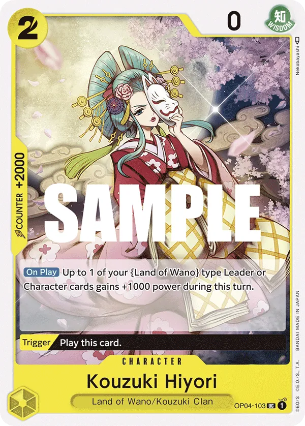 Kouzuki Hiyori - ONE PIECE CARD GAME - MoxLand