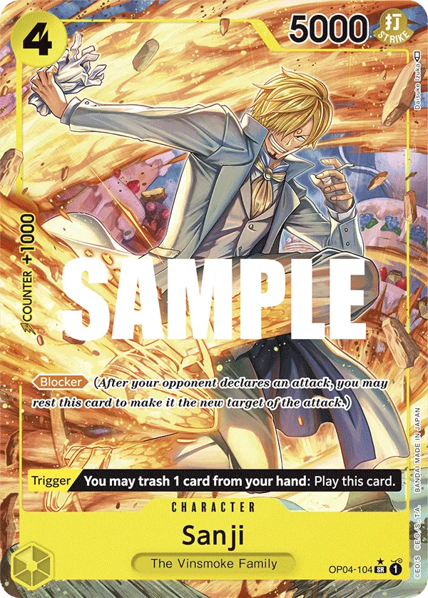 Sanji - ONE PIECE CARD GAME - MoxLand