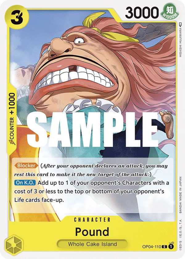 Pound - ONE PIECE CARD GAME - MoxLand