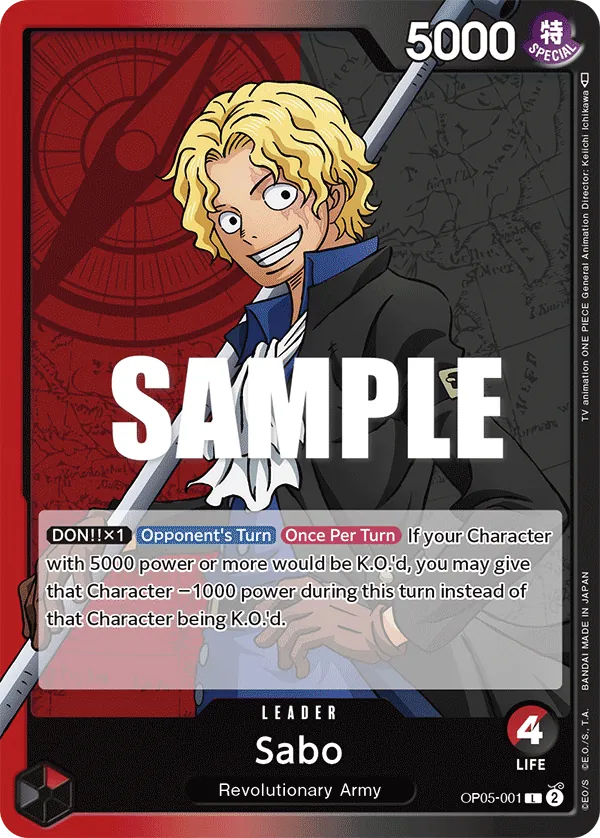 Sabo - ONE PIECE CARD GAME - MoxLand