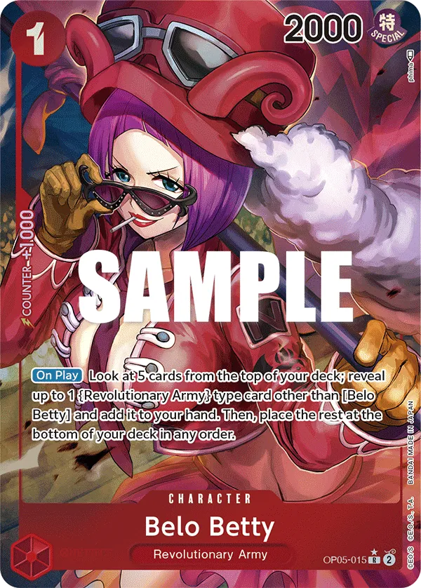 Belo Betty - ONE PIECE CARD GAME - MoxLand