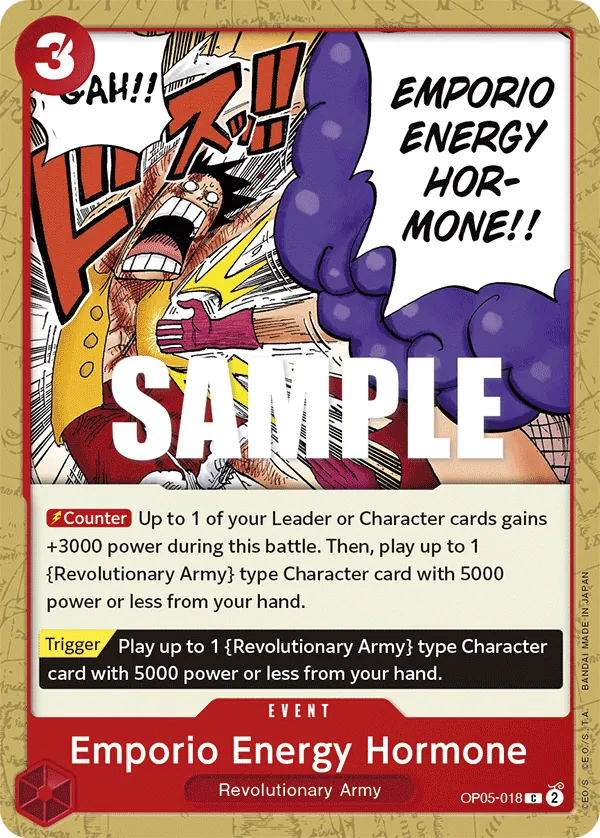 Emporio Energy Hormone - ONE PIECE CARD GAME - MoxLand