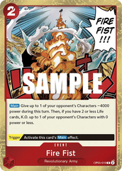 Fire Fist - ONE PIECE CARD GAME - MoxLand