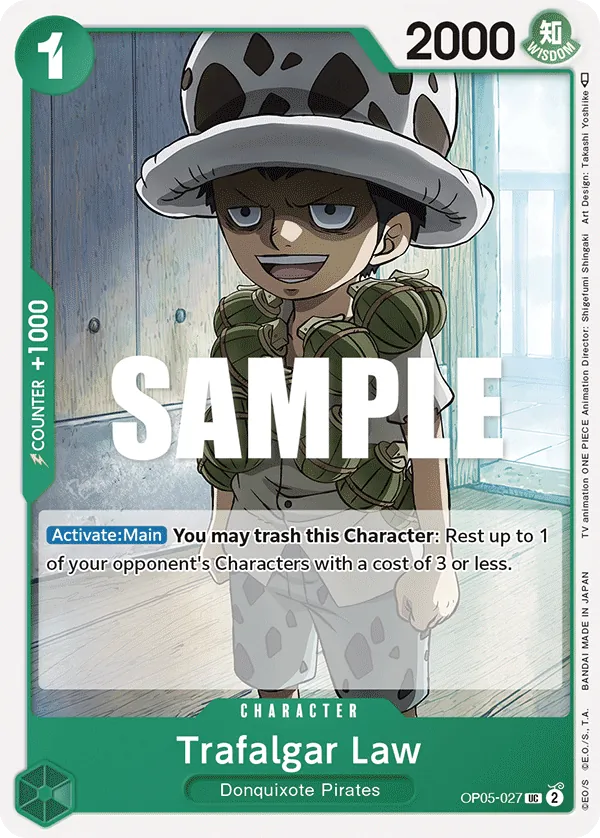 Trafalgar Law - ONE PIECE CARD GAME - MoxLand