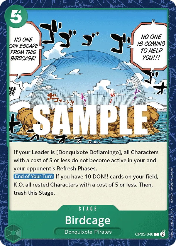 Birdcage - ONE PIECE CARD GAME - MoxLand